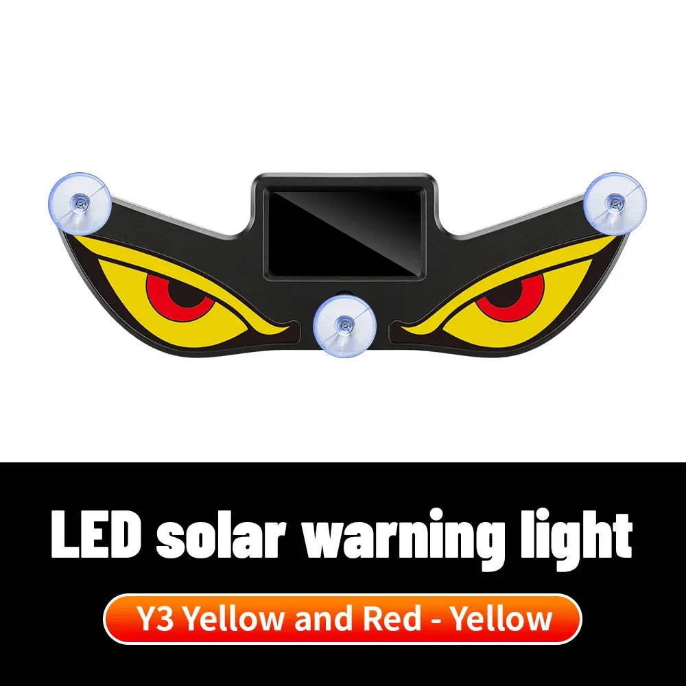 2026 Newest Motorcycle Cool Demon Eye LED License Plate Waterproof Ambient Light Headlight Brake Light Motorcycles Light