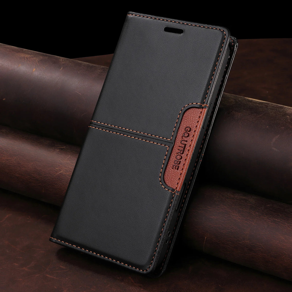 Magnetic Leather Case For iPhone 16 15 14 13 12 11 17 18 Pro Max 18Pro 15 Plus 17e 16e SE3 Business Flip Wallet Card Slot Cover