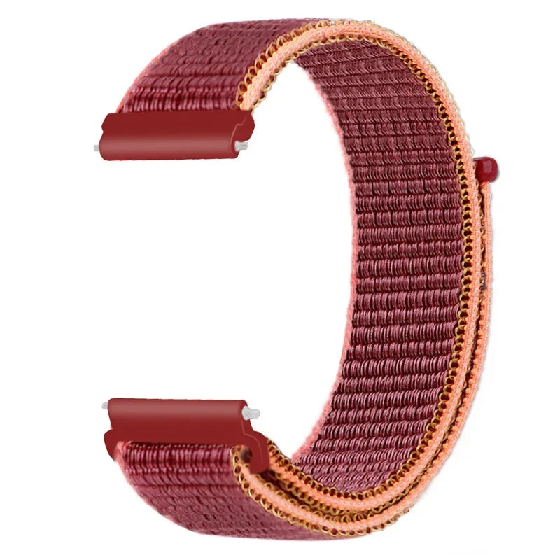 Nylon Loop For Garmin Forerunner 965 255 265 745 Bracelet For Garmin Vivoactive 6 5 4 3/Venu 2 3/Active/Chronos 22mm 20mm Strap