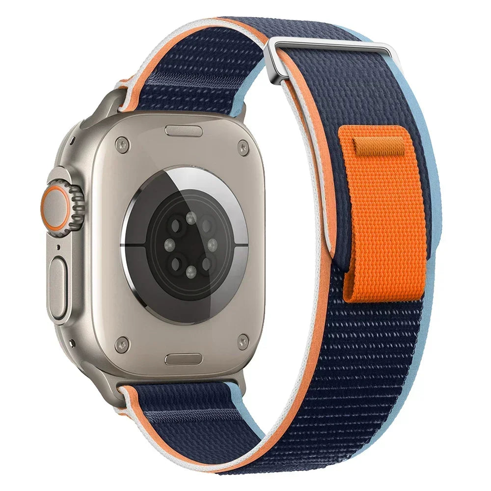 Trail Loop Strap For Apple Watch Ultra 3/2 49mm Series 11 10 9 8 7 46mm 45mm 41mm 42mm Sports Nylon Wristband iWatch 6 5 SE 44mm