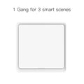 MOES 4 Gang Tuya ZigBee Wireless 12 Scene Switch Push Button Controller Battery Powered Automation Scenario for Tuya Devices