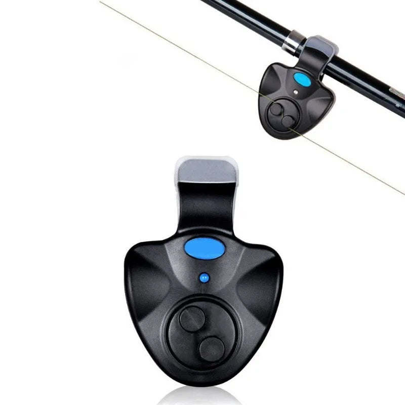 Fishing Bite Alarm Camping equipment Electronic Buzzer on fishing rod with Loud Siren Daytime Night Indicator With Battery
