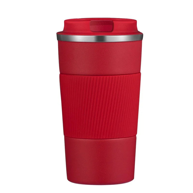 380/510ML Leak_Proof Travel Thermo Cup Stainless Steel Thermo Cafe Coffee Mug Car Thermos Mug for Tea Water Coffee Double
