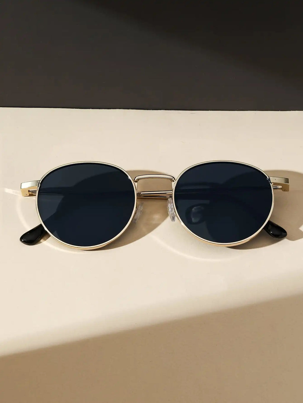 1/2PCS Women Sunglasses, Irregular Solid‑Color Copper Full‑Frame, UV Protection Minimalist Fashion Shades for Daily Wear