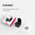 Ulanzi PK16 Pocket3 Magnetic Mount for DJI Osmo Pocket4 3 Quick Release Adapter Frame Holder Outdoor Travel Vlogging Accessories