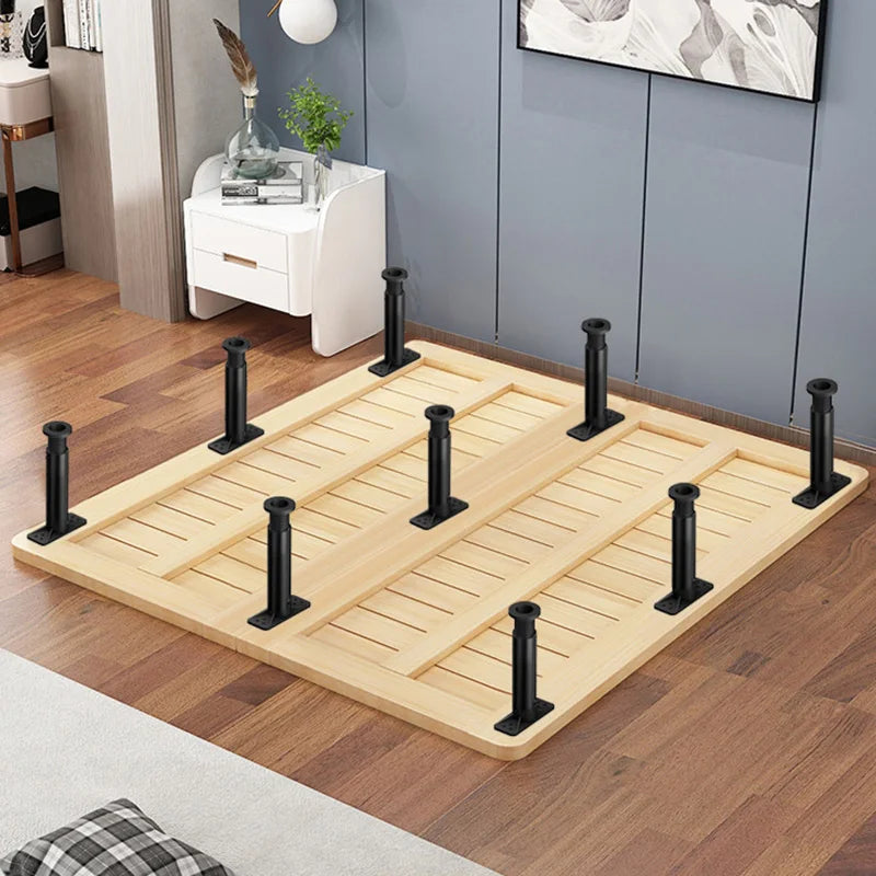 2PCS Telescopic Adjustable Heavy-Duty Support Leg for Bed Frames & Furniture - Robust Plastic Steel, Easy Install