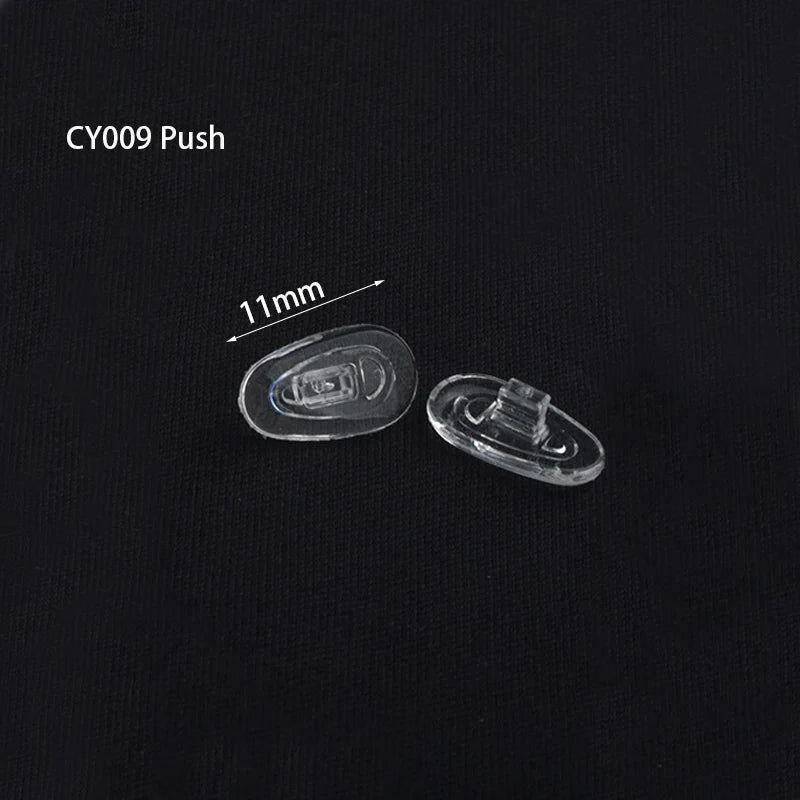 2000pcs Wholesale Eyeglasses Glasses Silicone nose pads various types & sizes eyewear nose pad part oval round