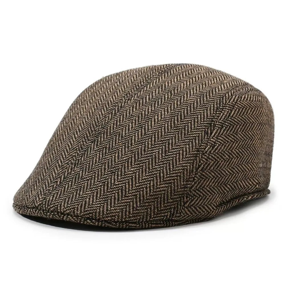New Soft Men Berets Casual Anti-UV Newspaper Hat Dad Hat Men