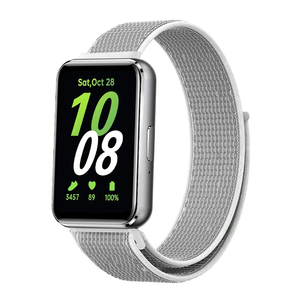 Nylon Loop Strap for Samsung Galaxy Fit 3 Adjustable Elastic Bracelet  Watchband for iWatch Samsung Galaxy Fit3 Band Accessories