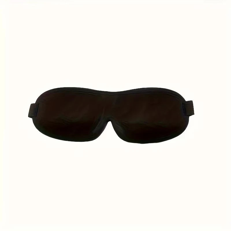 1pc Unisex Sleep Mask, 3D Light Blocking Eye Mask, Comfortable Polyester, Ideal for Supine and Side Sleepers Eyepatch
