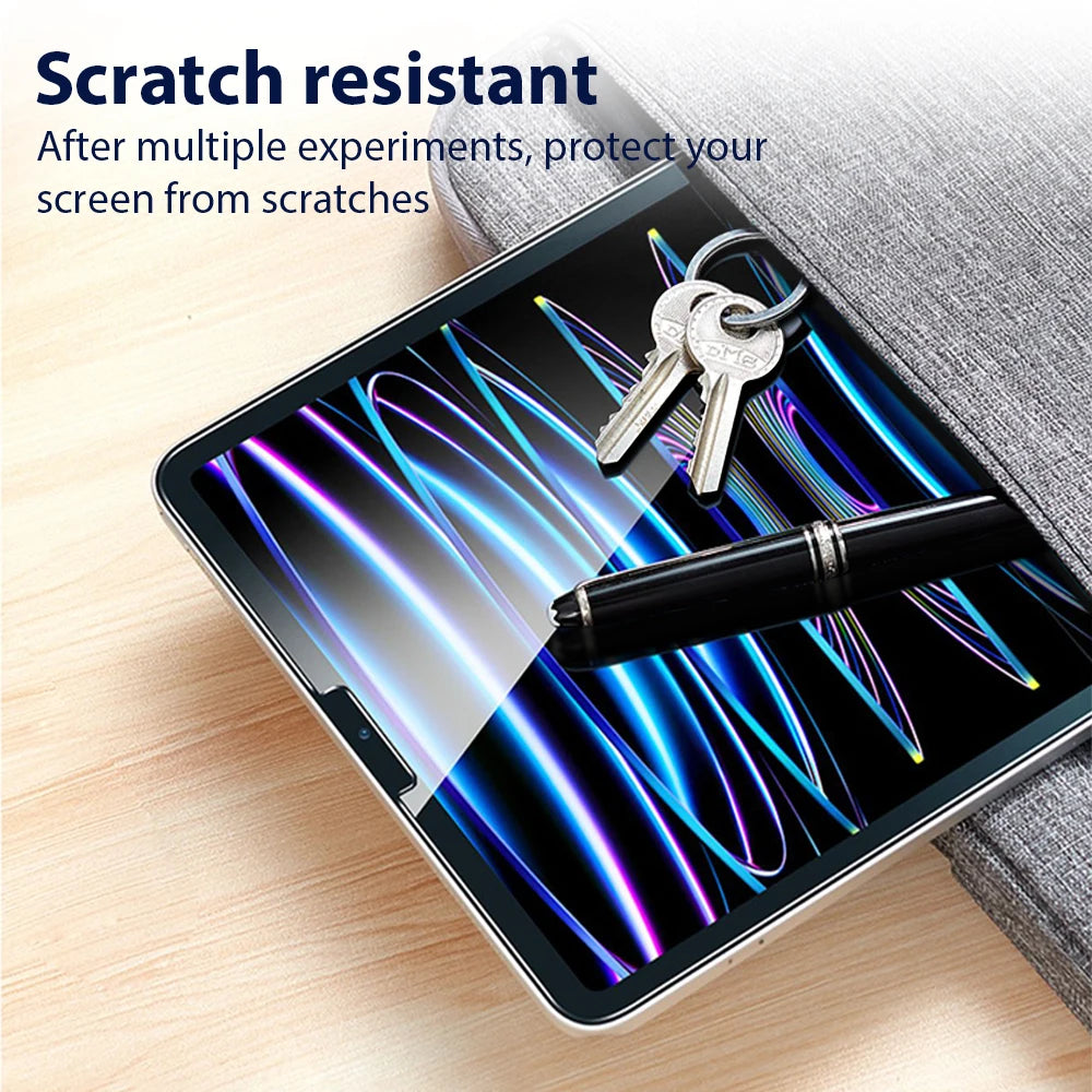 Tempered Glass For Ipad Pro 13 M5 M4 2025 12.9 Air 11 5 4 3 2 M3 M2 Screen Protector A16 10 9 9th 10th Generacion Mini 7 6 Film