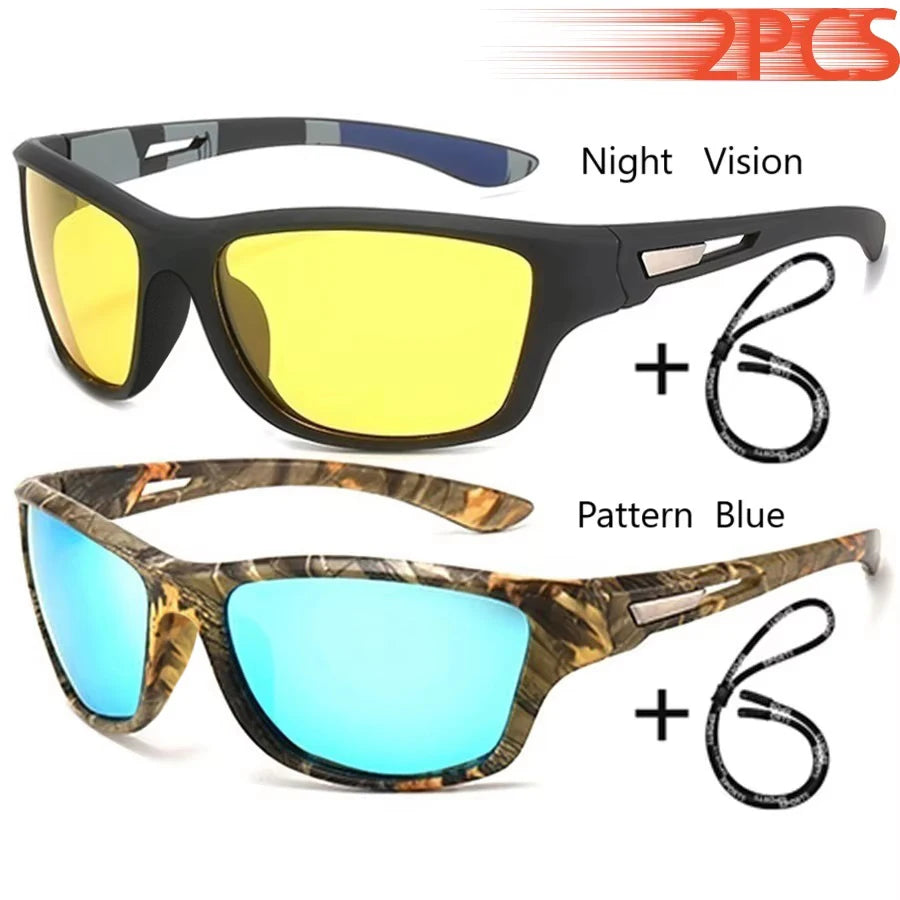 Fashion Sports Sunglasses With Chain Men Women Brand Designer Retro Sun Glasses Cycling Climbing Fishing Eyewear