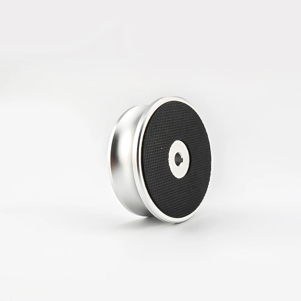 Hifi Record Player Weight Stabilizer for Vinyl LP Turntable Tall, Silver Gold Black