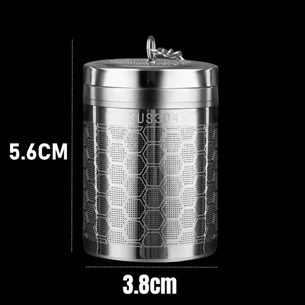 Tea Water Separator Reusable Coffee Tea Filter Stainless Steel Tea Infusers Loose Tea Strainer for Spices and Seasonings