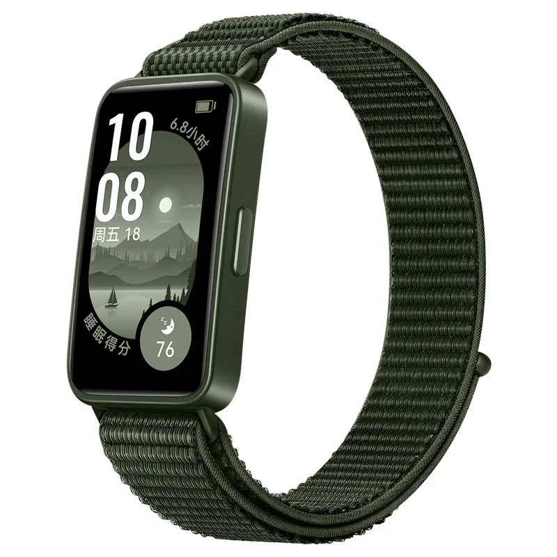 Sports Nylon Loop Strap for Huawei Band 11/11 Pro/10/9/8 Official Replacement Bracelet Belt Huawei Band 11 Wristband Accessories