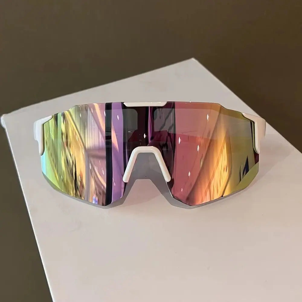 New Outdoor Sport Goggle Fashion Windproof Skiing Shades Cycling Riding UV Protection Popular Sunshade Sunglasses for Men Women