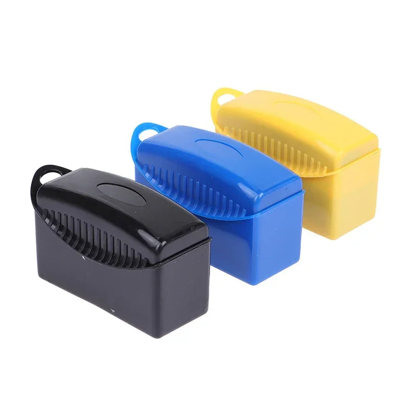 Car Wheel Sponge Brushes (W/ or W/O Lid)-Tire Contour Cleaner&Dressing Applicators, Waxing Polishing Pads Detailing Accessories