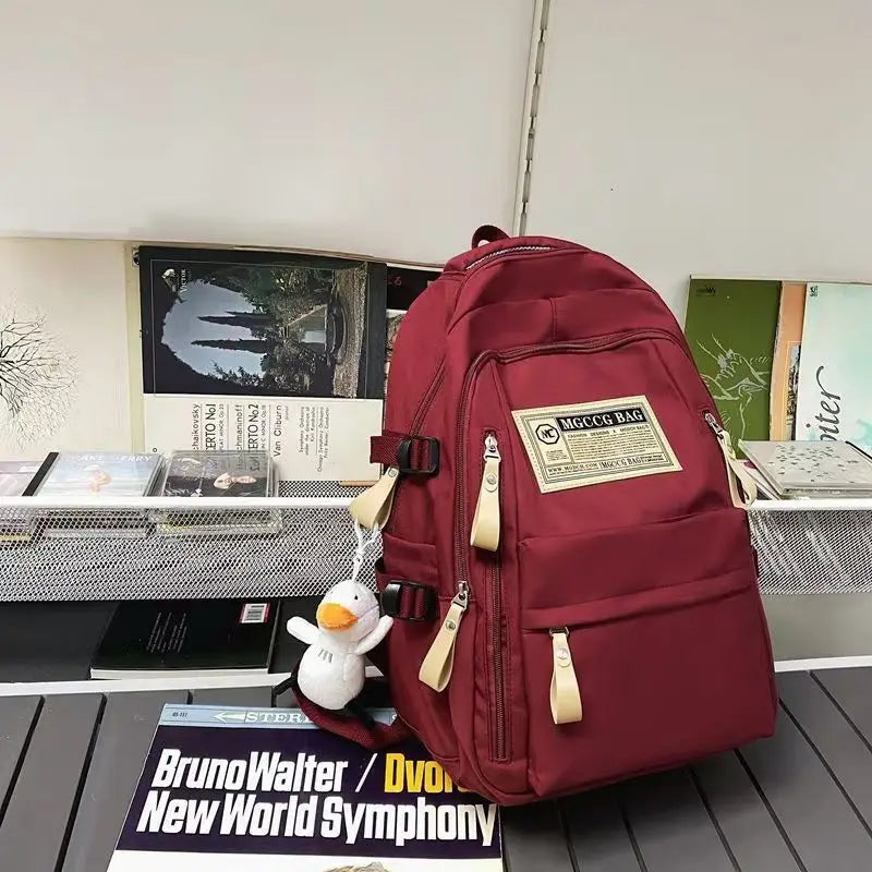 Fashion Big Student School Backpack Rucksack Girls Boys School Bag High Capacity Women Backpack Female Leisure Travel Mochila