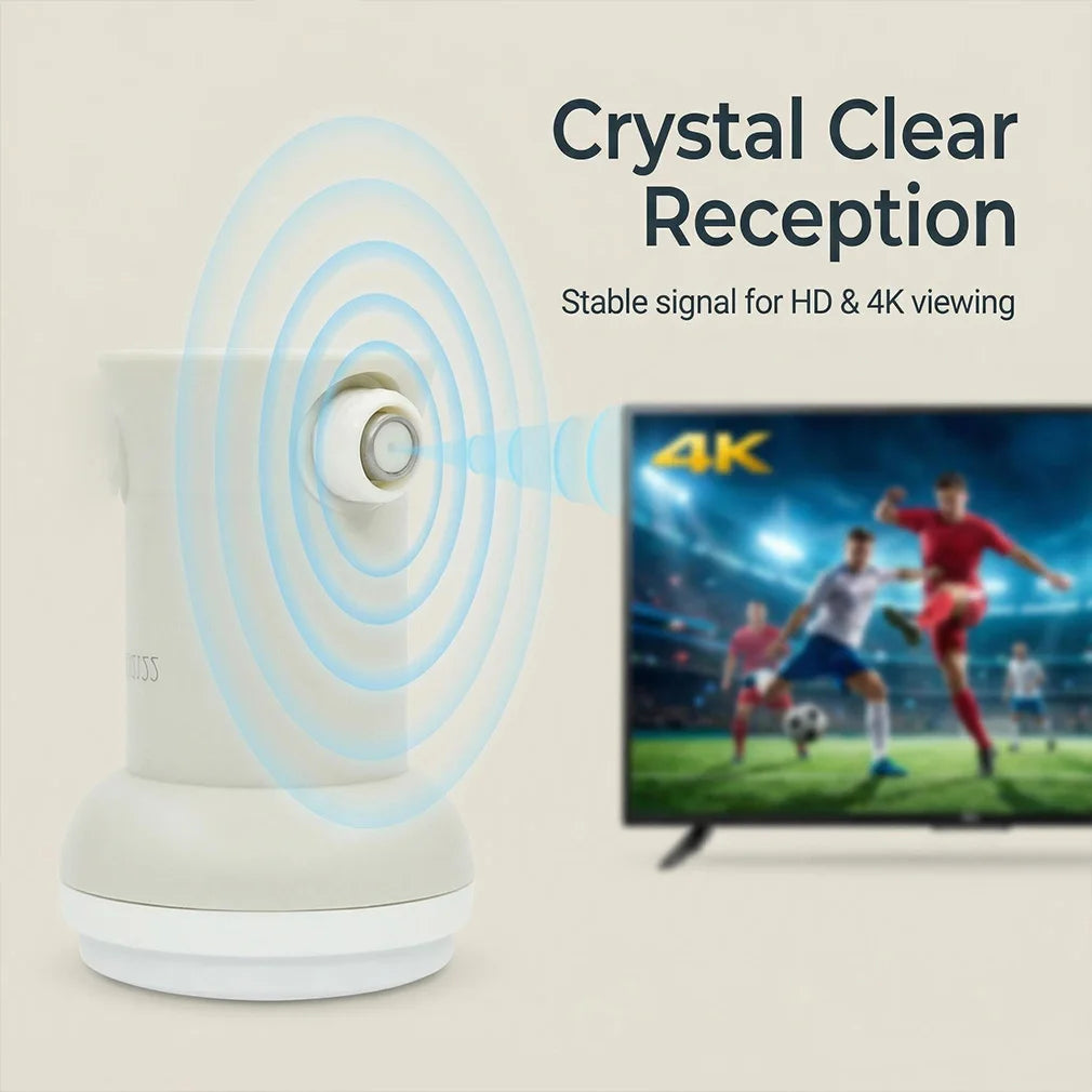 Full HD Satellite TV Receiver Universal Single LNB L9.75/10.6 KU Lnb 1 Output LNBF Waterproof Satellite Dish LNB Digtal KU-BAND