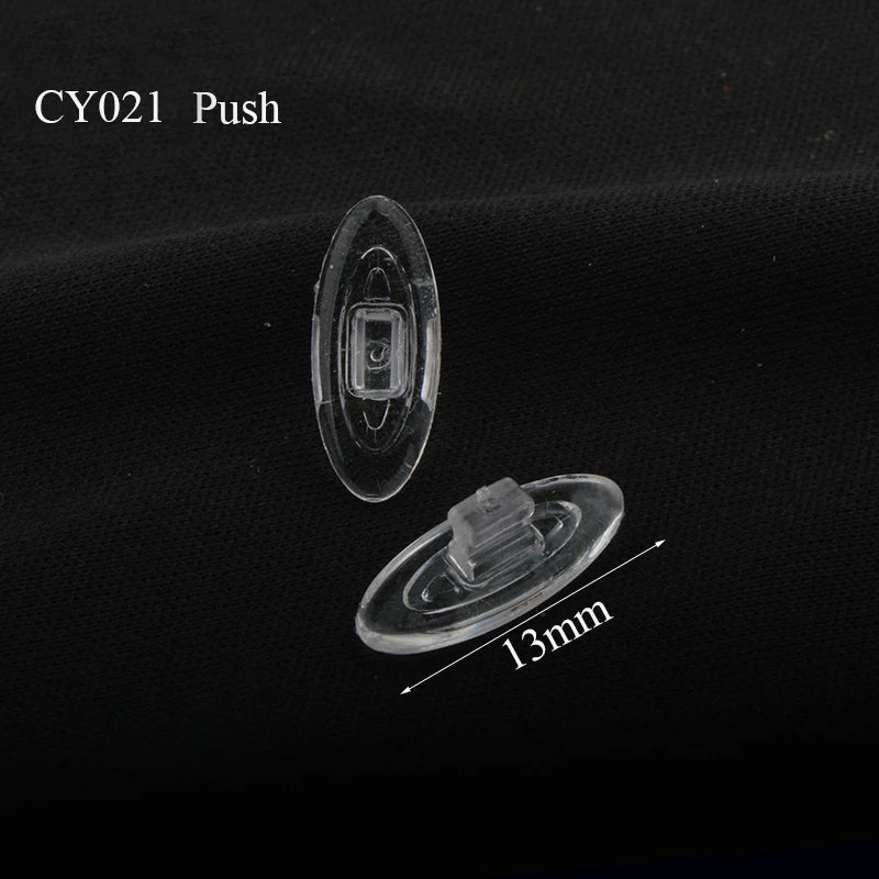 2000pcs Wholesale Eyeglasses Glasses Silicone nose pads various types & sizes eyewear nose pad part oval round