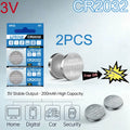 2-30PCS 3V 200mAh CR2032 Lithium Battery CR 2032 DL2032 ECR2032 For Watch Toy Calculator Car Key Remote Control Button Cells