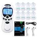 Electric Dual Output Tens Massage Machine Electrical EMS Muscle Stimulator Full Body Pulse Massager Acupuncture Digital Machine