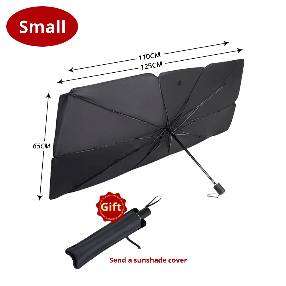 Multi Purpose Convenient Foldable Car Windshield Sunshades Interior Protechor Accessorie Part Auto Parasol Umbrella Front Covers
