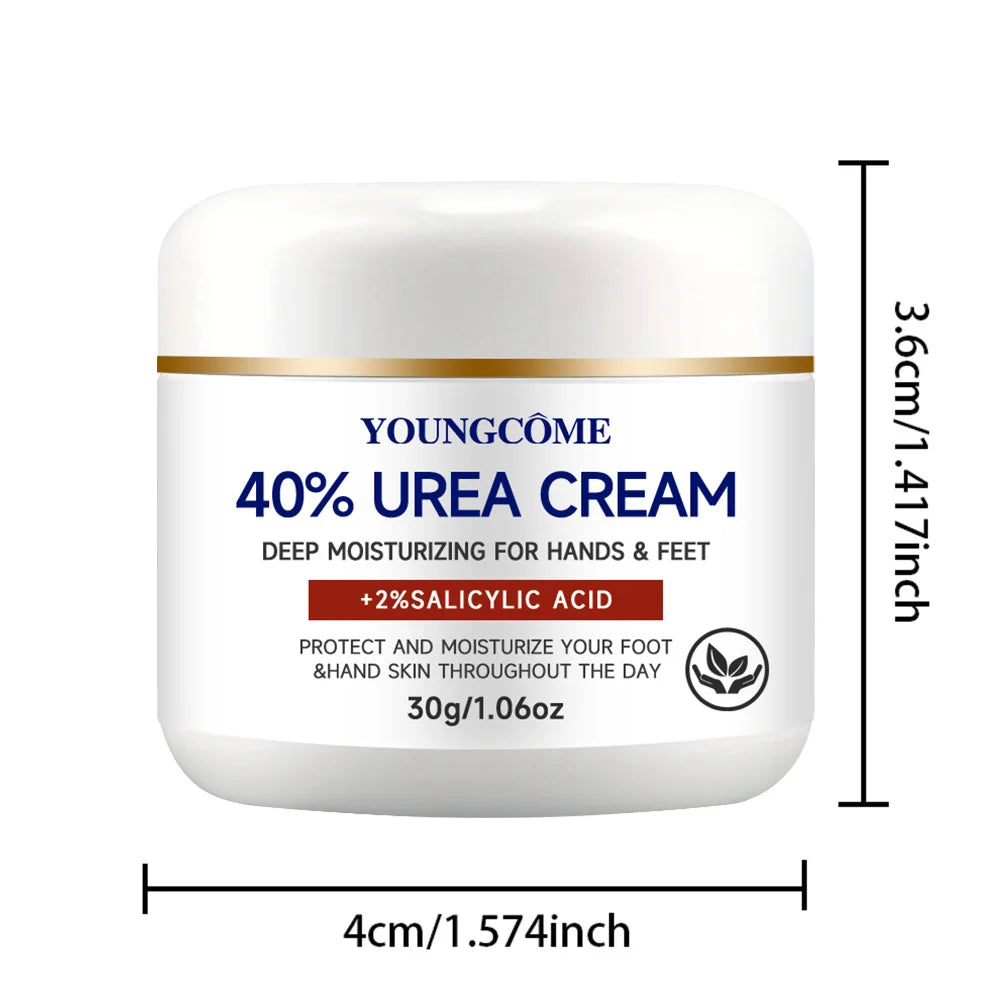 YOUNGCOME 40% urea cream+2% salicylic acid hand and foot deep moisturizing cream, protect and moisturize your skin all day long