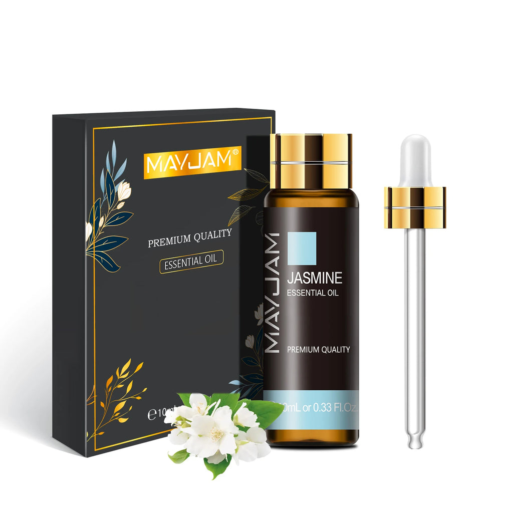 MAYJAM Vanilla Lavender Jasmine Eucalyptus Sweet Orange Patchouli Lemongrass Cinnamon Rosemary Rose Citronella Essential Oil