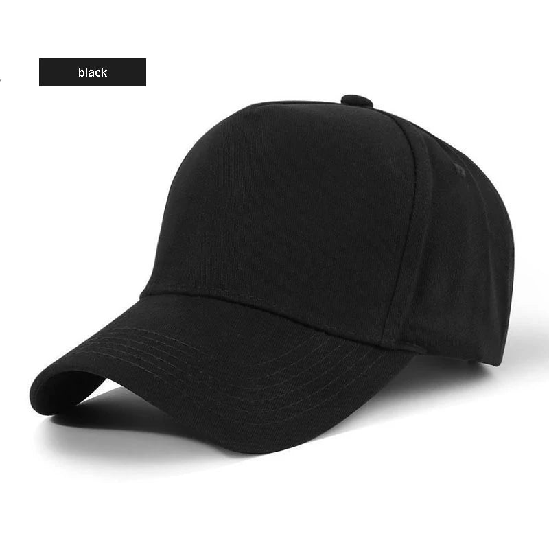 Custom Logo Embroidery Baseball Cap Diy Text Pattern Five panels Sun Hat Design Cotton Caps Wholesale Dad Hats