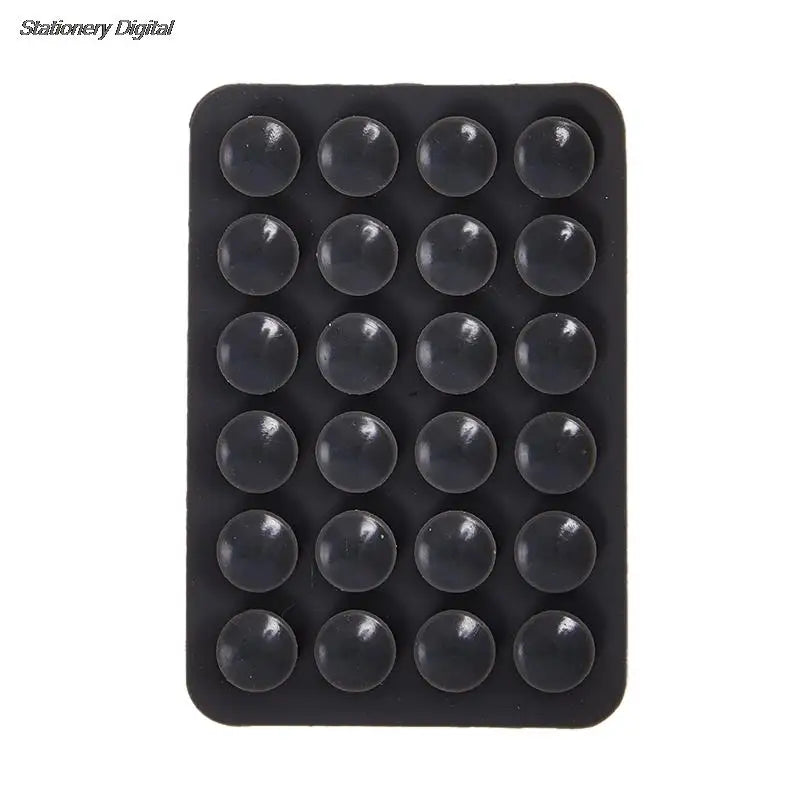 Single Side Silicone Suction Pad For Phone Sticky Gel Mat Anti-Slip Gripper Pad Universal Fixate Adhesive Reusable Holder