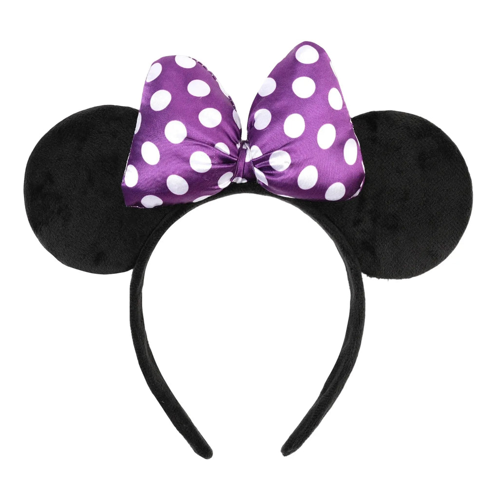 Fashion Mouse Ears Hairband for Women and Ladies Polka Dot Bow Mini Ears Costume Accessories Girls Headband