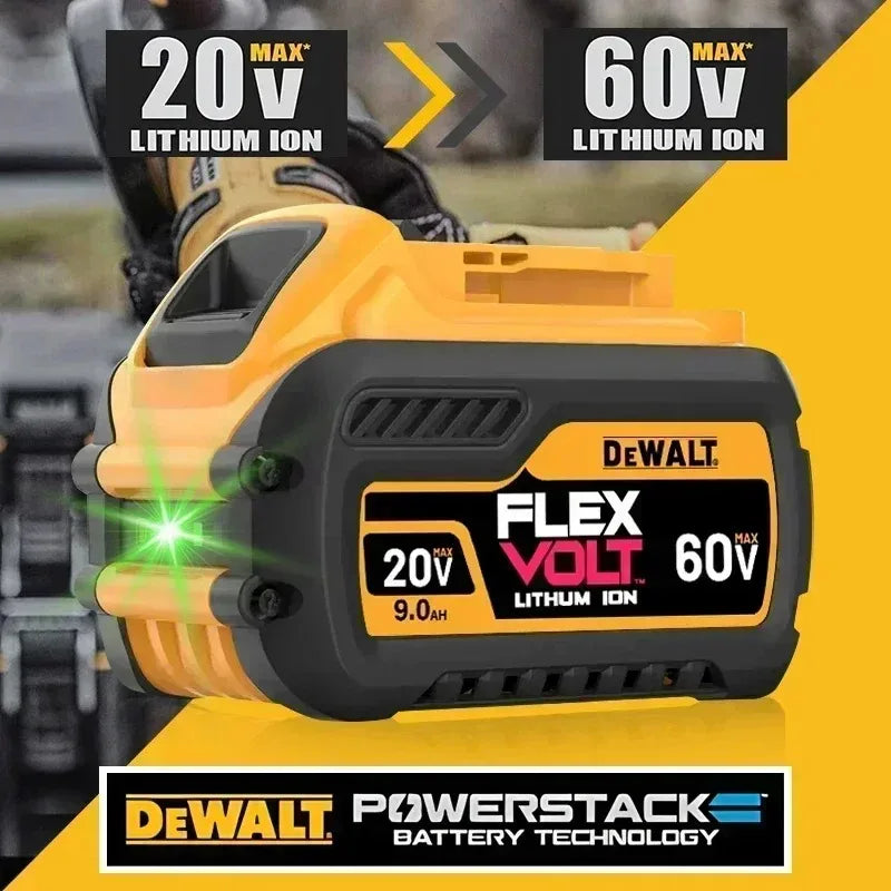 Original DeWalt 20V MAX 5Ah Battery and Charger Kit, DCB205 For Dewalt 20V Cordless Drill Impact Driver Work Light Battery