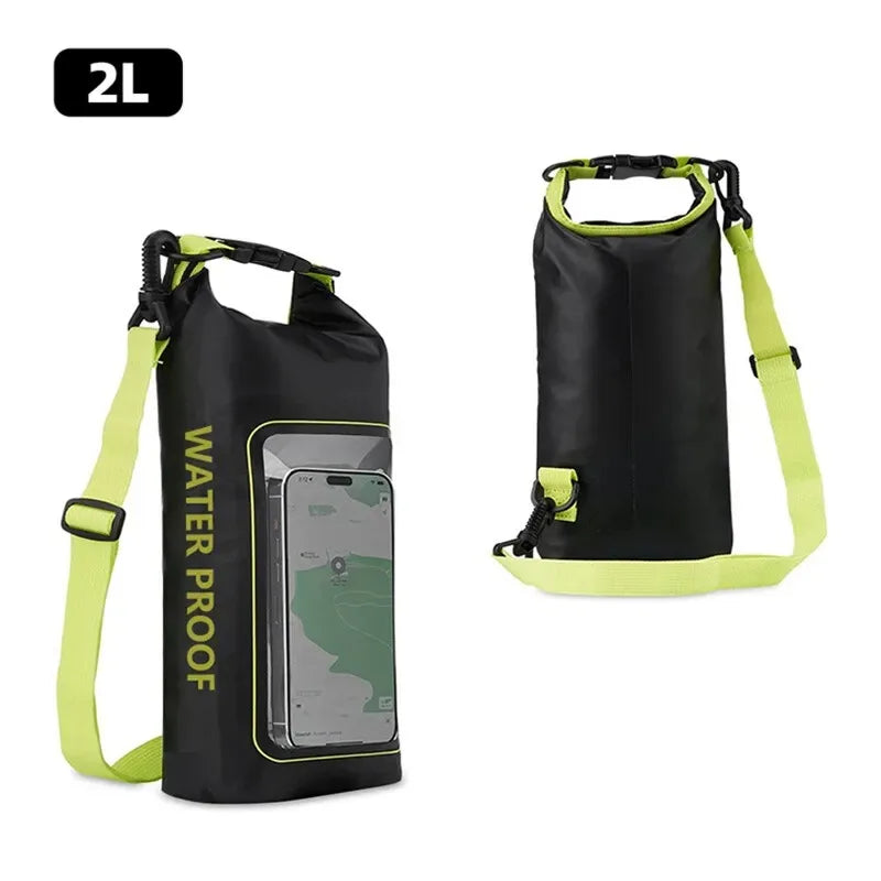 Outdoor Waterproof Phone Bags Dry Bag Touch Screen Kayak Bags Camping Trekking Bag Trekking Drifting Rafting Surfing Boating Bag