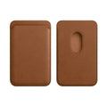 Blocking Magnetic Card Wallet Holder Leather Pocket Card Sleeve For iPhone 15/16/17Pro Max Magnet Anti-Theft Credit ID Card Case