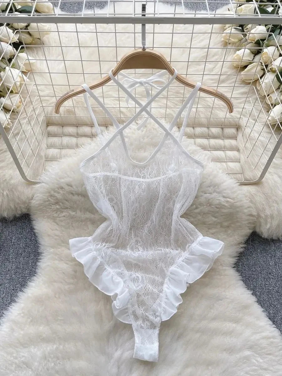 Woman Fashion Comfortable Jumpsuit Women Uniform Sexy Party Hotsweet Outfit Women Cool style Long Sleeve Jumpsuit Set Halloween
