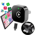 Vyvylabs Wireless Carplay Adapter Converts Wired Carplay to Wireless Connectivity Plug-and-Play for Android Auto for iPhone 10 And Above And Android 11 And Above