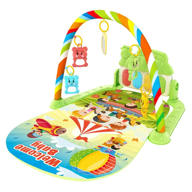 New Baby Activity Fitness Gym Rack 0-1 Year Old Newborn Educational Music Pedal Piano Toddler Toy Gift Mother and Child Supplies