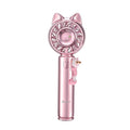 SayRose FS-53 Cute Pet Handheld Fan Ice Compress Cooling 5 Speed Mini Portable Rechargeable Fan Lightweight Hand Fan Birthday Gift For Girls