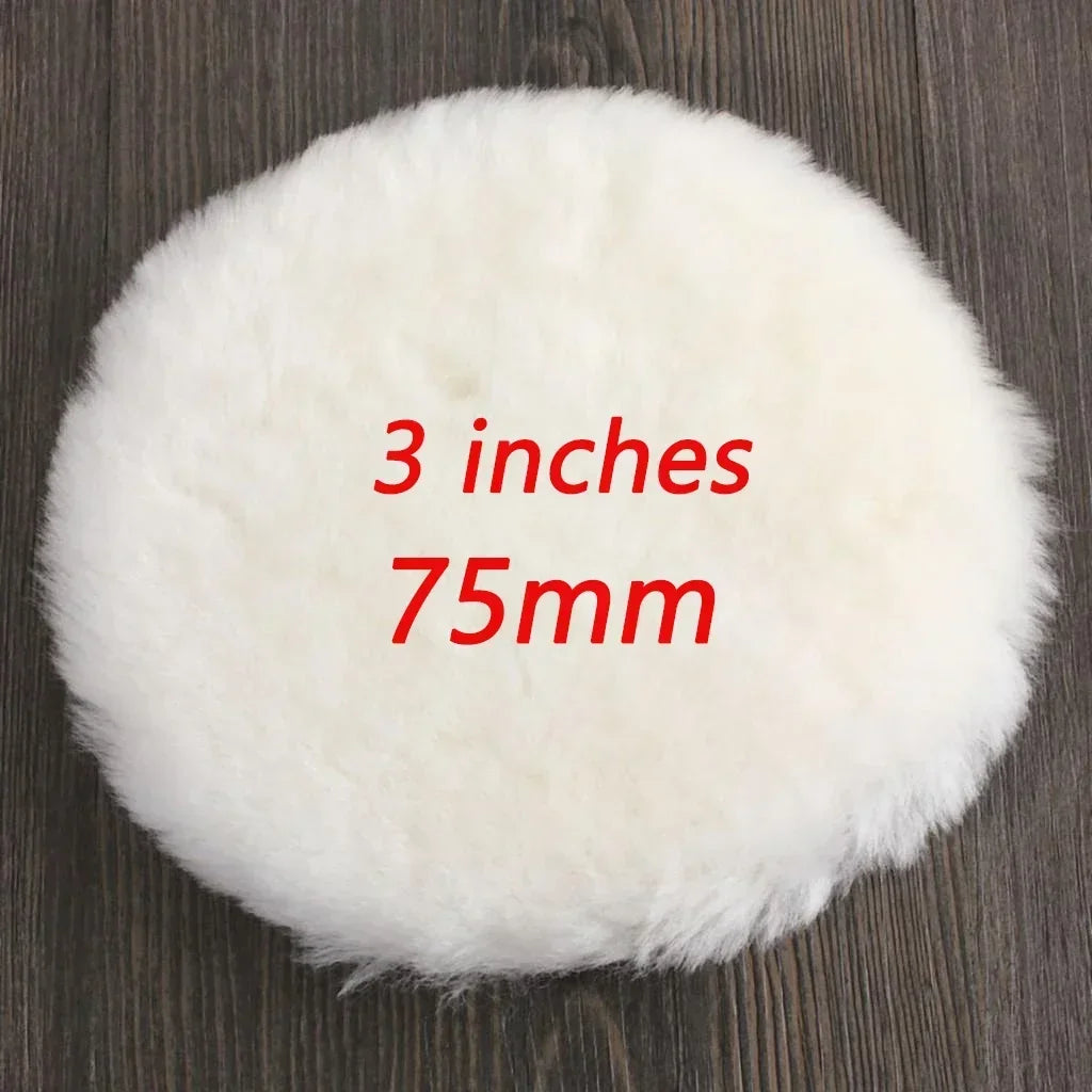 5pcs 3/4/5/6/7 Inch Polishing Kit Polishing Pad Car Waxing Sponge Disk Wool Wheel Auto Paint Care Polisher Pads for Car Polisher
