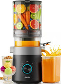 3-in-1 Cold Press Juicer for Juice, Nut Milk & Sorbet – Filter-Free, 6.0" Extra Large Chute, High Yield, Easy Clean