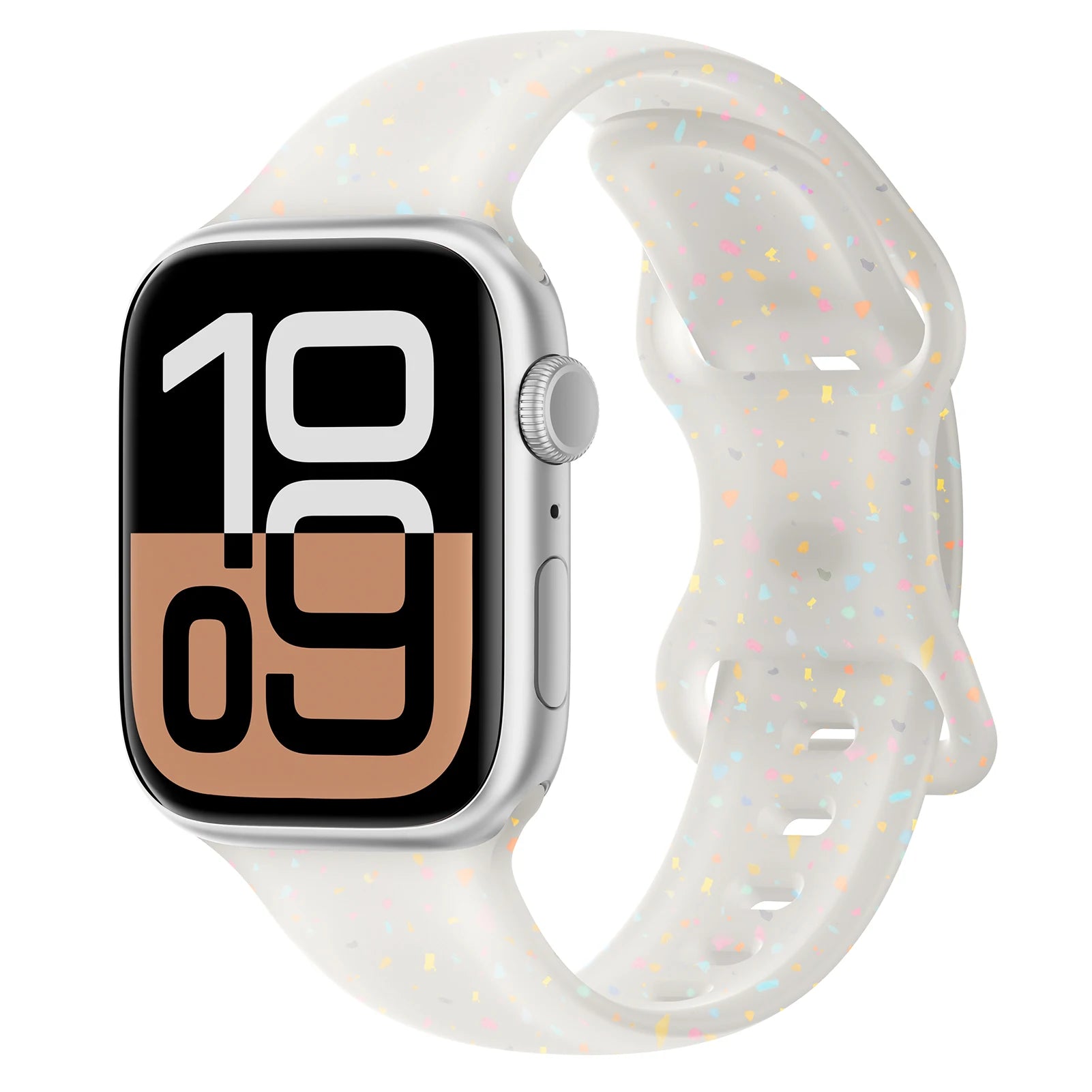 Silicone Strap for Apple watch band 40mm 41mm 45mm 44mm 46mm 49mm 42mm Breathable bracelet iwatch Series 11 10 9 8 SE 3 Ultra 2