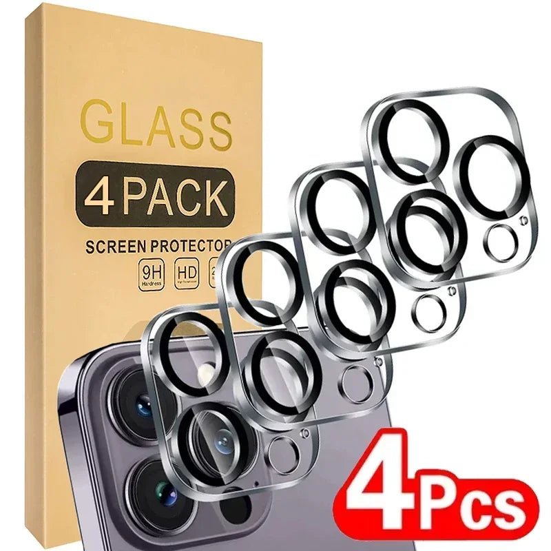 4/1PCS HD Back Camera Tempered Glass For iPhone 13Mini 13 14 15 16 17 18 Pro Max Len Screen Protectors Anti-scratch Glass Film