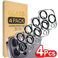 4/1PCS HD Back Camera Tempered Glass For iPhone 13Mini 13 14 15 16 17 18 Pro Max Len Screen Protectors Anti-scratch Glass Film