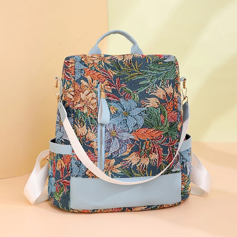 2026 Fashion Women Nylon Backpacks Female School Book Bags Large Capacity Shopping Travel Knapsack Femme New Casual Rucksack Sac