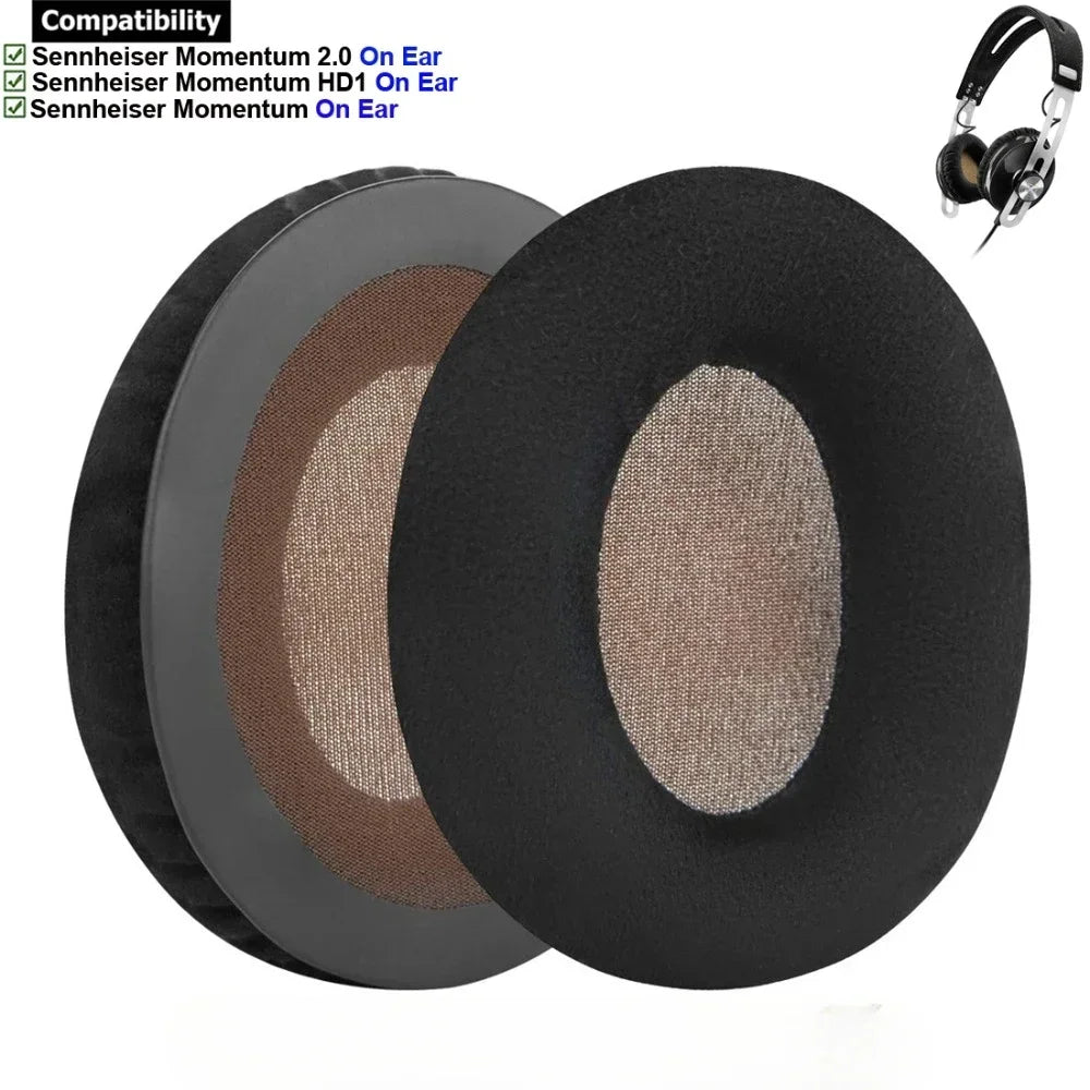 Ear Pads For Sennheiser Momentum 2 2.0 HD1 1.0 1 Headphone Replacement Leather Pads High Quality Foam Pads ，BAOMAND