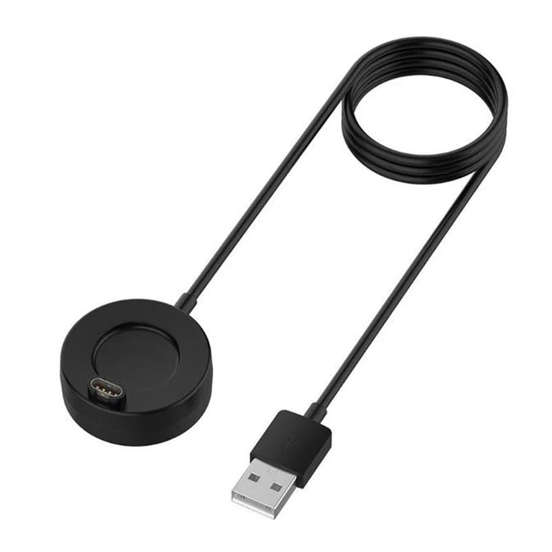 USB Charging Cable For Garmin Watch Fenix 7 7S 7X 6 6S 6X 5 5S 5X Vivoactive 3 4 Venu 2 2S 3 Forerunner 945 With Dustproof Plug
