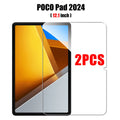 2Pcs Tempered Glass Screen Protector For Xiaomi Poco Pad M1 12.1 X1 11.2 Film