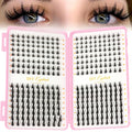 32 Rows Cartoon Eyelashes, Includes Various Styles Such As Cartoon , Anime Eyelash Clusters,Natural Style Eyelashes Suitable
