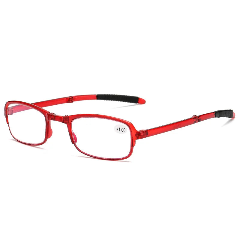 Folding Reading Glasses Women's Presbyopia Glasses Ultra Light Fashionable Portable Anti Blue Light Men's TR90 Eyewears Glasses